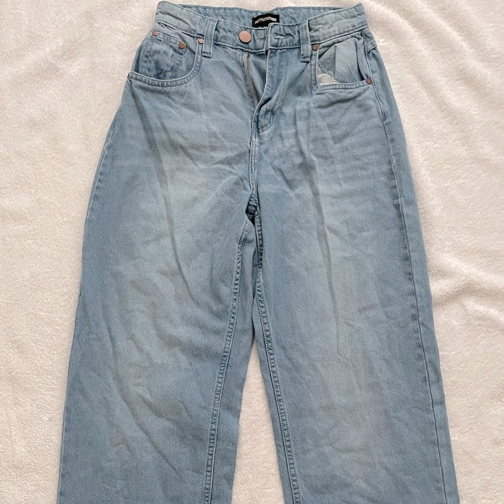 PrettyLittleThing Wide Leg Jeans